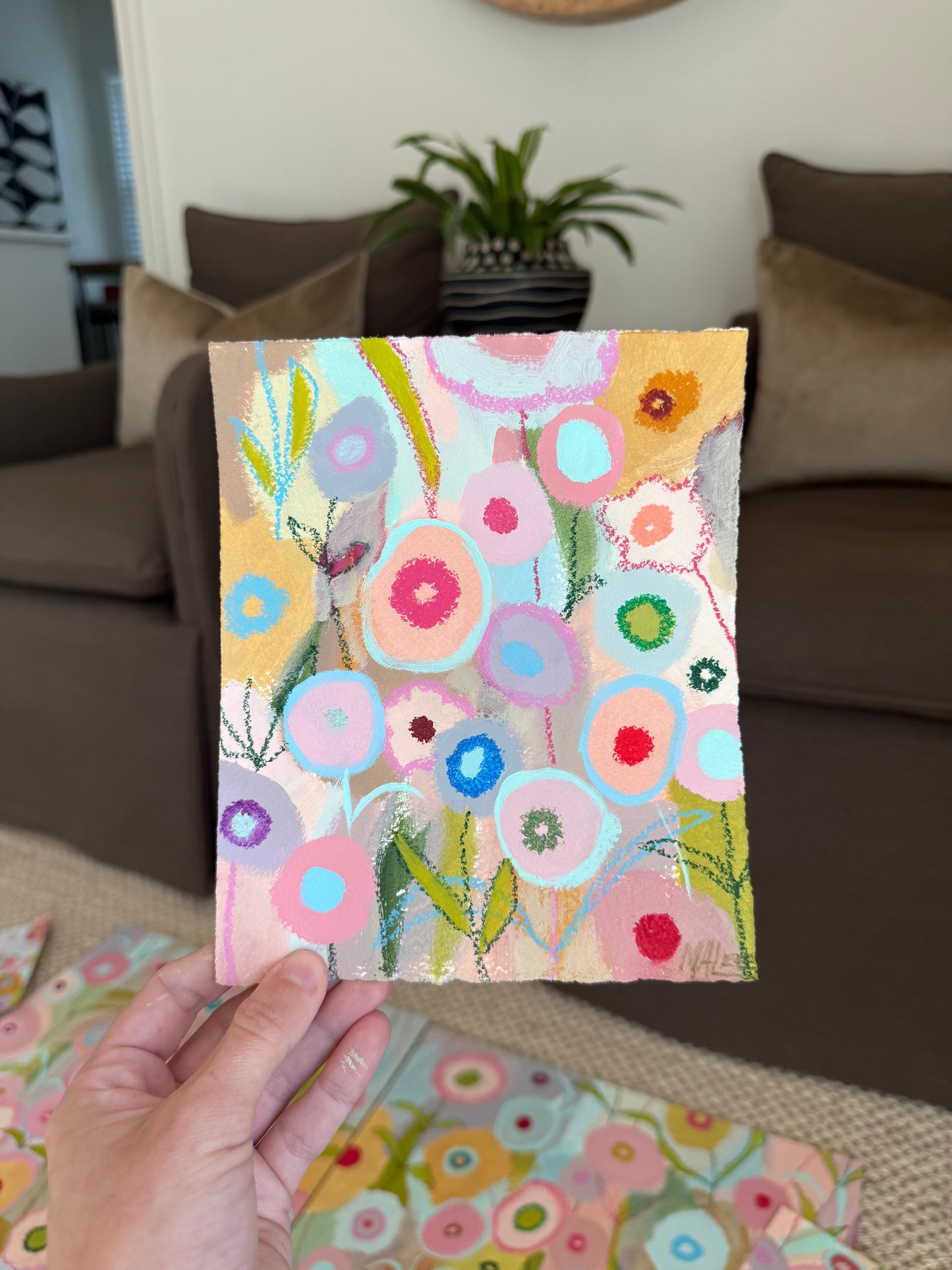 Poppies on paper v. IV
