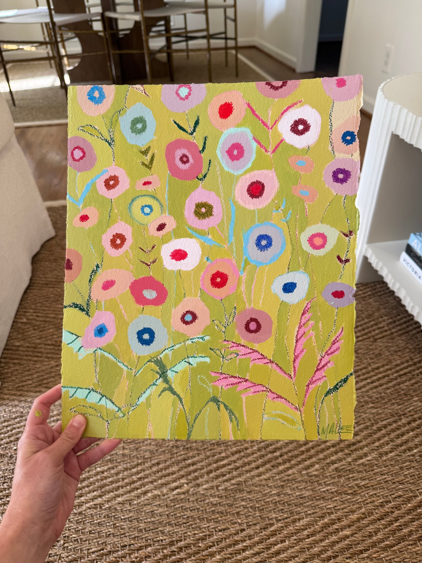 Poppies on paper v. III