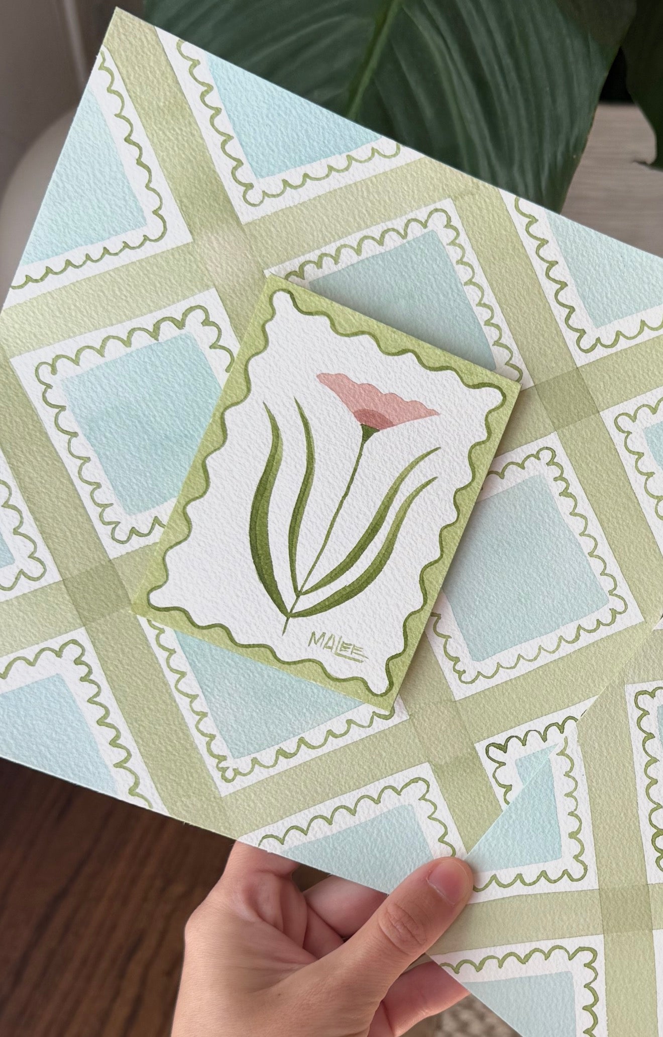 Lattice layered botanicals