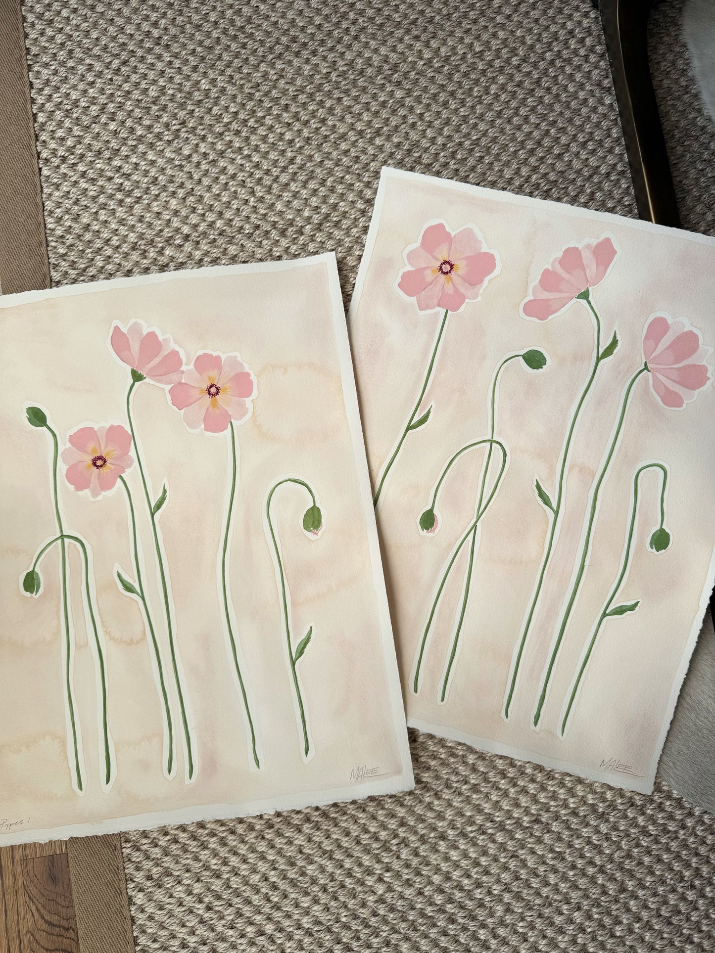Poppies I & II